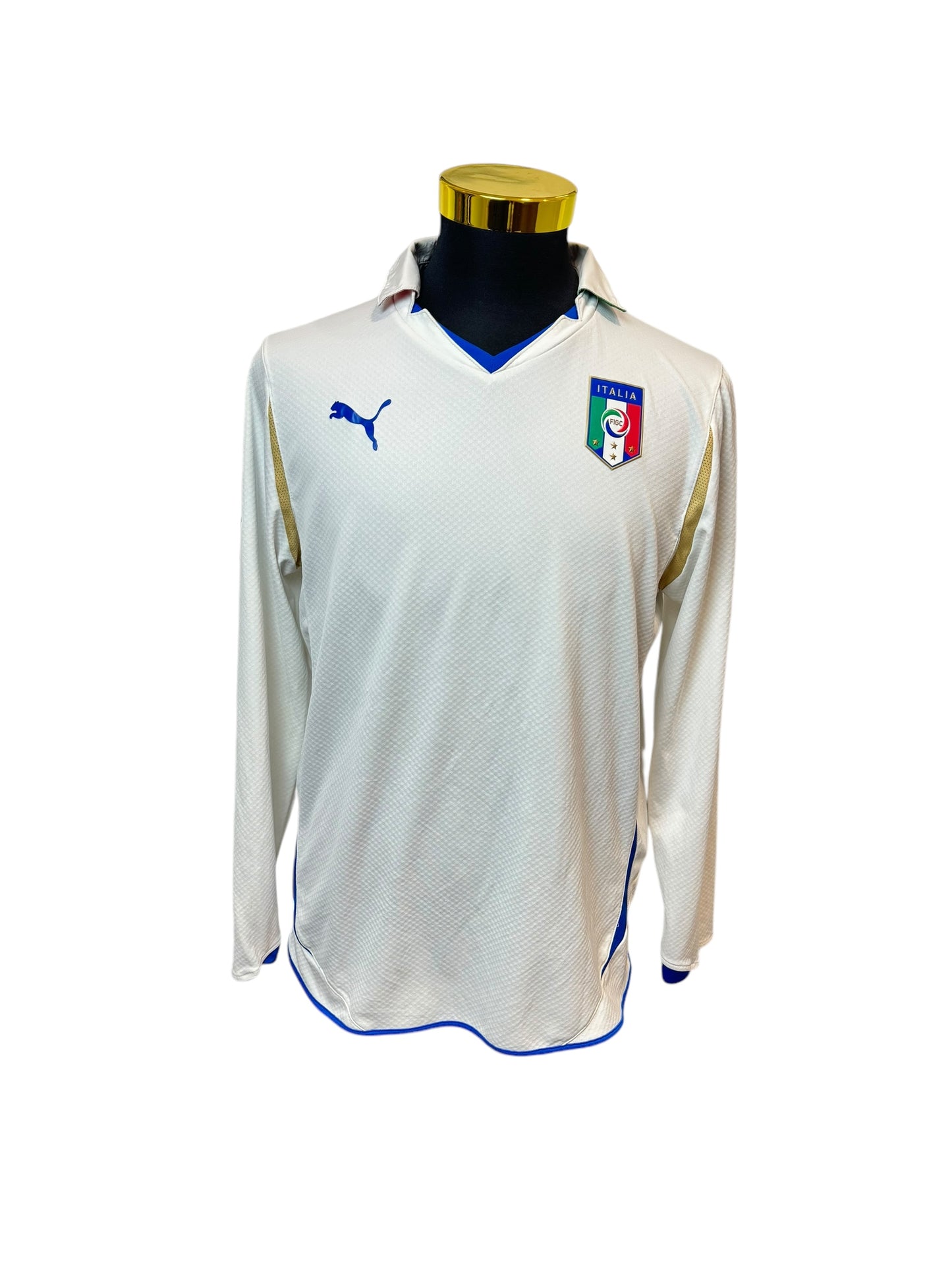 Italy 2010/11 Away Longsleeve Football Jersey