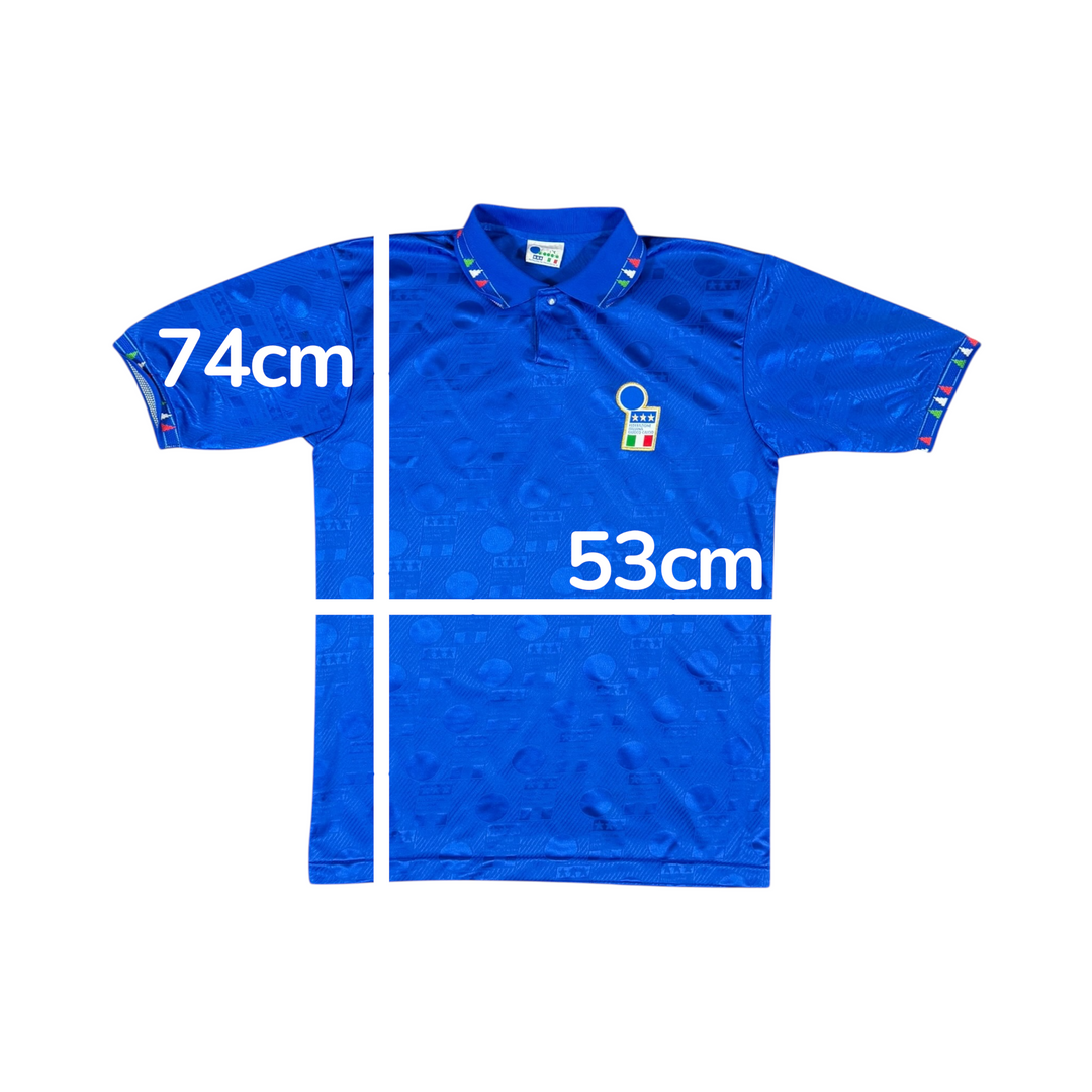1994 Italy Diadora Home Shirt - 10/10 - (L)