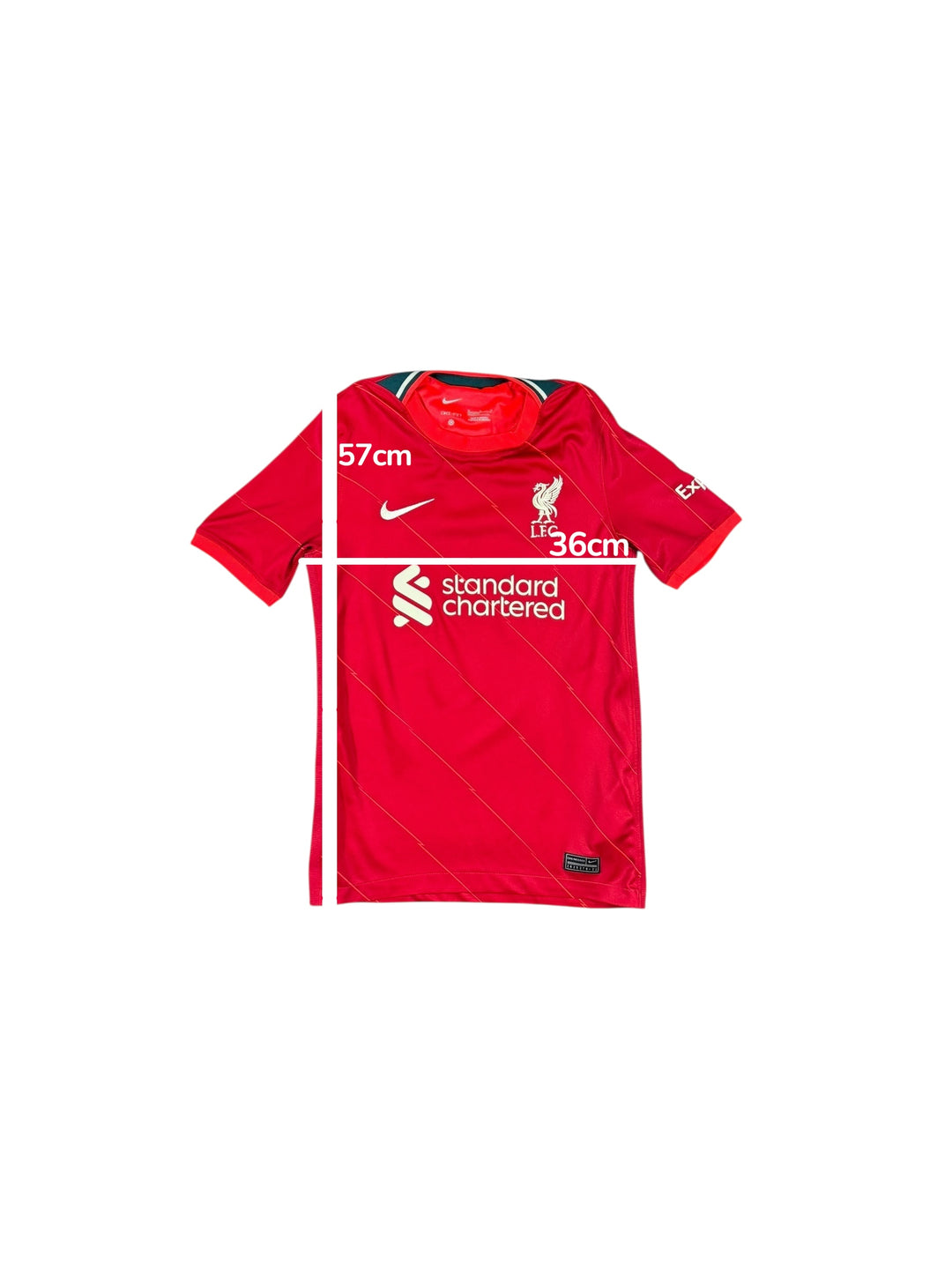 2021-22 Liverpool Home Shirt - 8/10 - (11-12 Years)