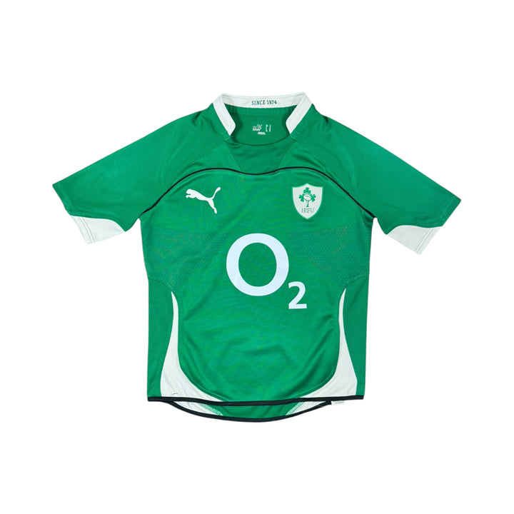 2010-11 Ireland Puma Home Rugby Shirt - 7/10 - (M)