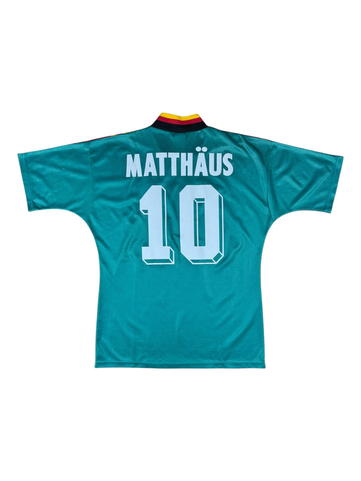 1994 Germany Adidas Away Football Shirt #10 MATTHAUS - 9/10 - (L)