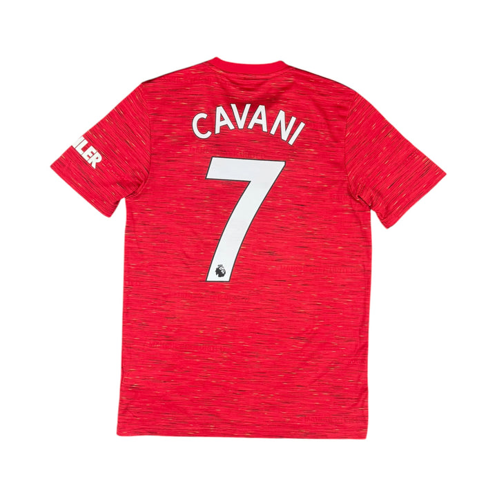 2020-21 Manchester United Home Shirt CAVANI #7 - 8/10 - (M)