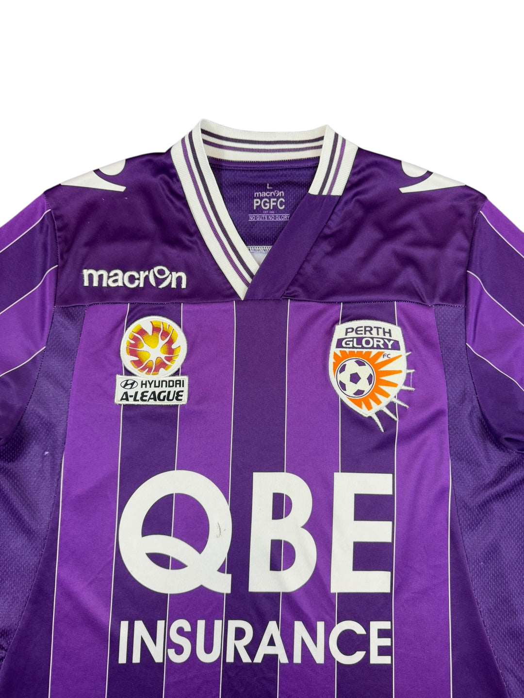 2014/15 Perth Glory Macron Football Shirt - 7/10 - (L)