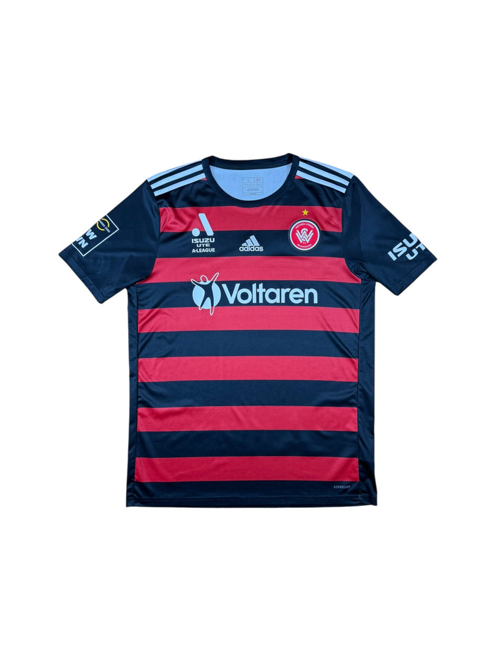 2024/25 Western Sydney Wanderers Adidas Home Shirt - 9/10 - (L)