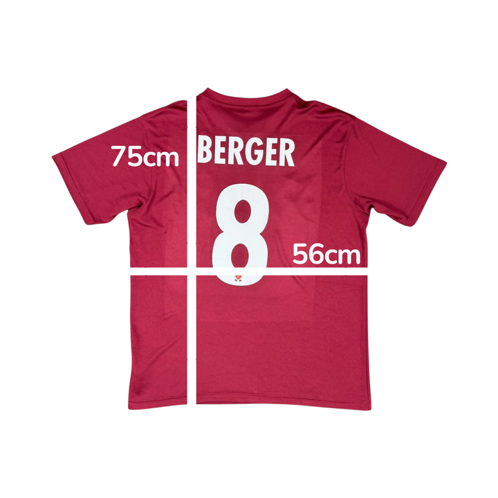 2008-09 Sparta Prague Nike Home Shirt BERGER #8 - 8/10 - (XL)