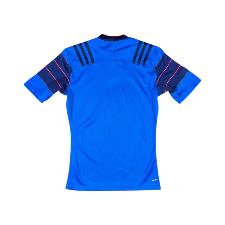 2015-16 France Adidas Home Rugby Shirt - 8/10 - (S)