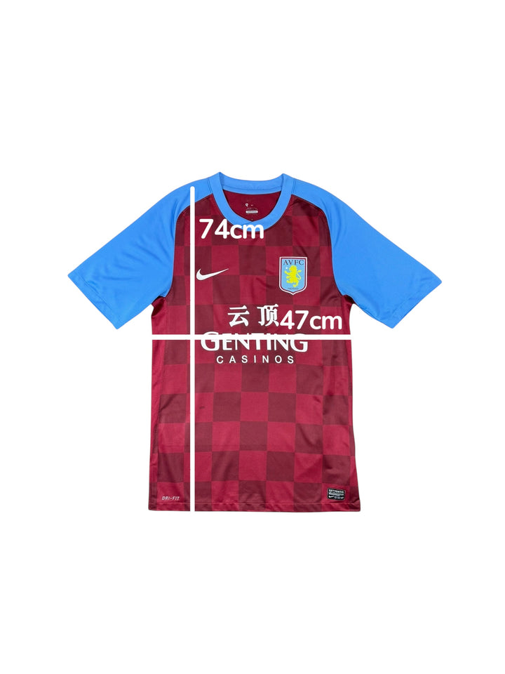 2010/11 Aston Villa Nike Home Shirt - 9/10 - (S)