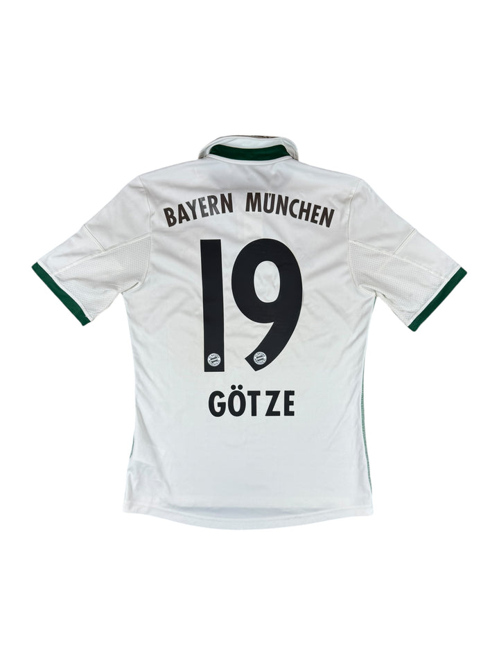 2013/14 Bayern Munich Adidas Football Shirt #19 Gotze - 6/10 - (M)