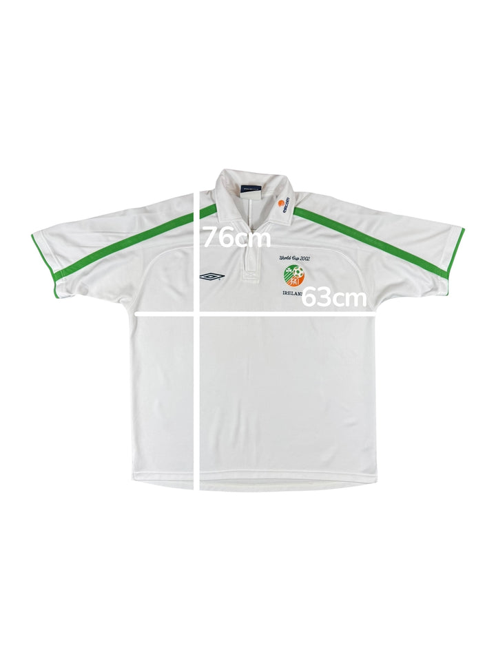 2002 Ireland Umbro Training Polo - 8/10 - (XL)