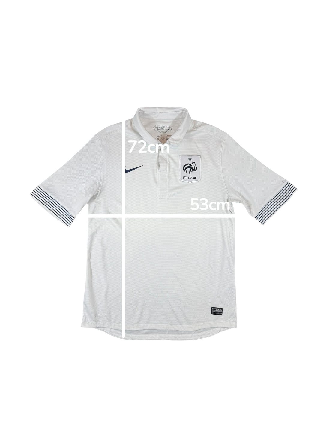 2012/13 France Nike Away Shirt - 9/10 - (L)