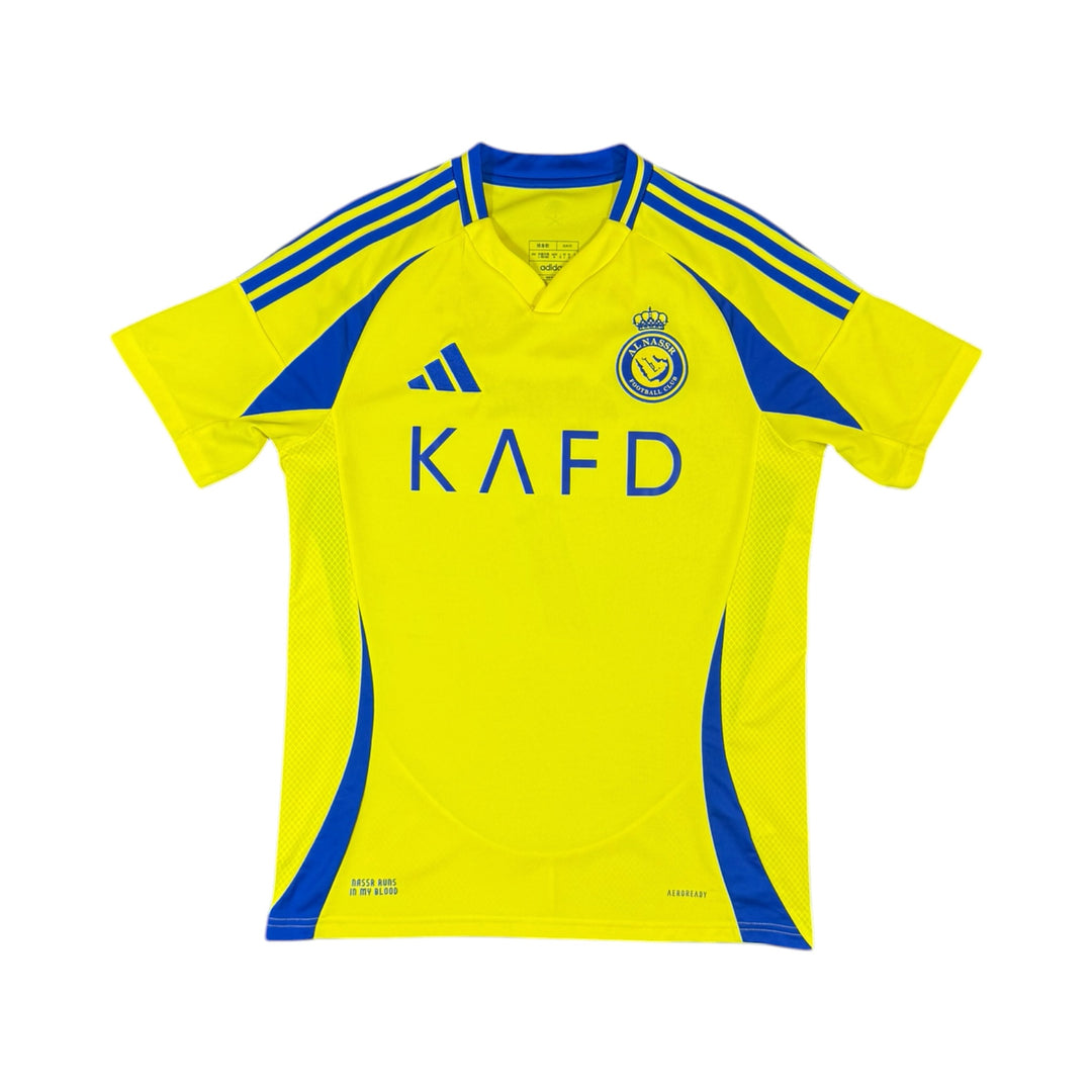 2024-25 Al Nassr Home Shirt RONALDO #7 - 9/10 - (M)