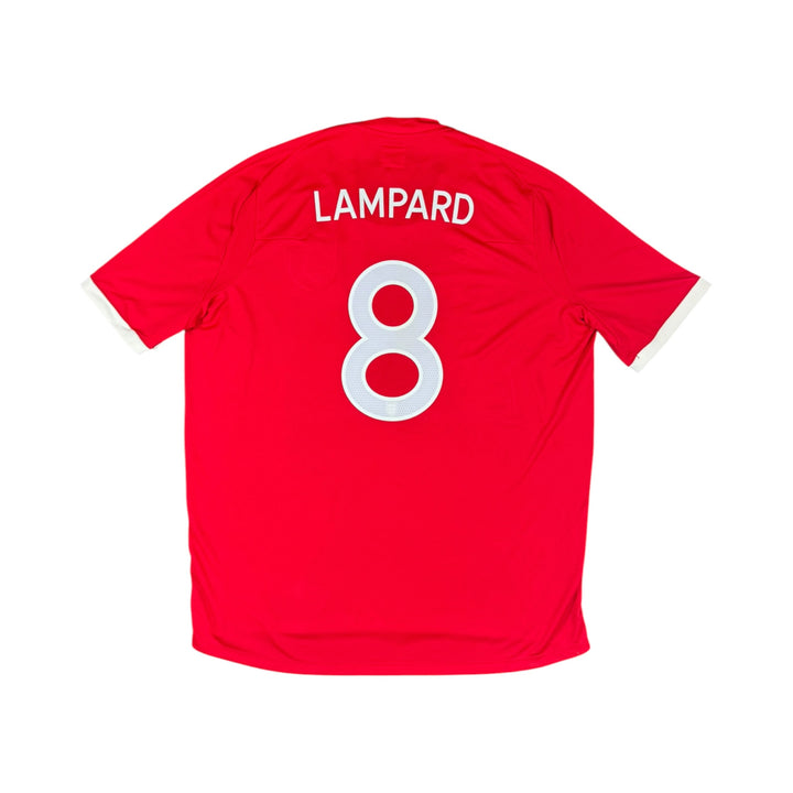 2010-11 England Umbro Away Shirt LAMPARD #8 - 9/10 - (2XL)