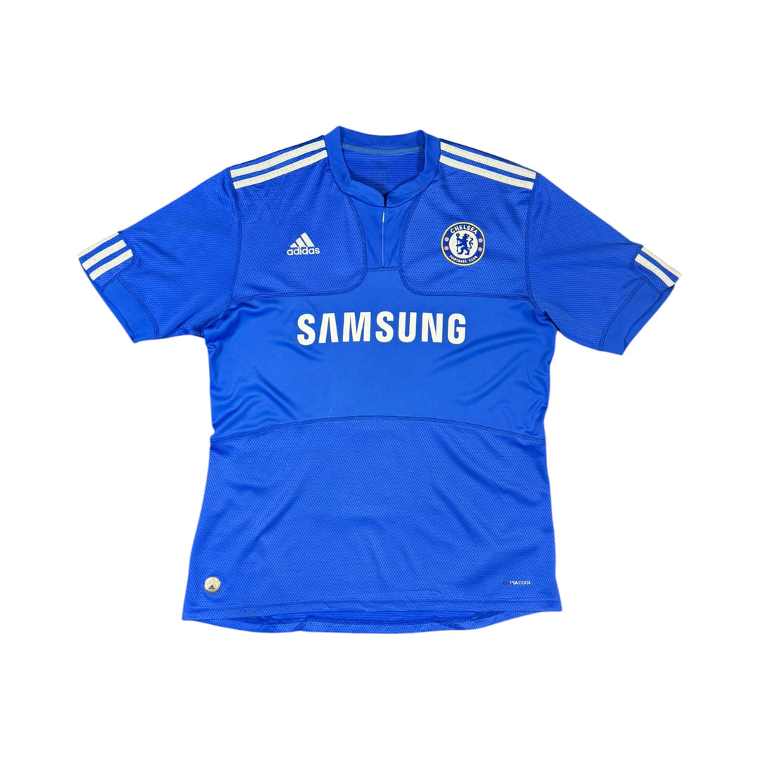 2009-10 Chelsea Adidas Home Shirt DROGBA #11 - 8/10 - (XL)