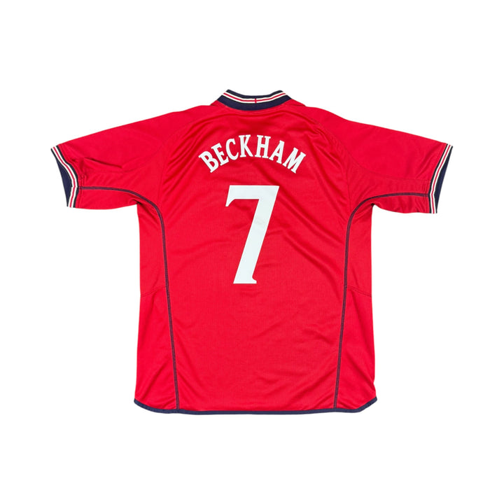 2002-03 England Umbro Away Reversible Shirt BECKHAM #7 - 8/10 - (2XL)