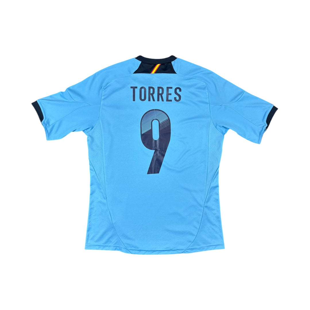 2012-13 Spain Adidas Away Shirt TORRES #9 - 8/10 - (M)
