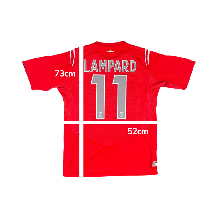 2004-06 England Umbro Away Shirt #11 LAMPARD - 9/10 - (M)