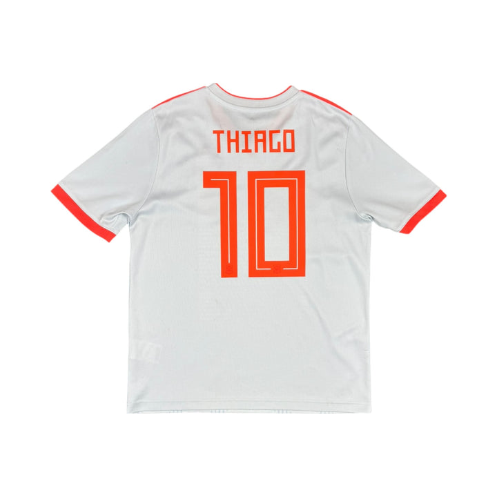 2018-19 Spain Adidas Away Shirt #10 THIAGO - 8/10 - (13-14 Years)