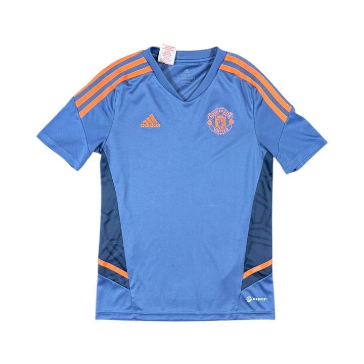 2022-23 Manchester United Adidas Training Shirt - 8/10 - (11-12 Years)