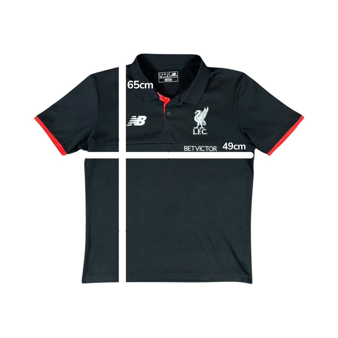 2016-17 Liverpool New Balance Polo Shirt - 8/10 - (M)