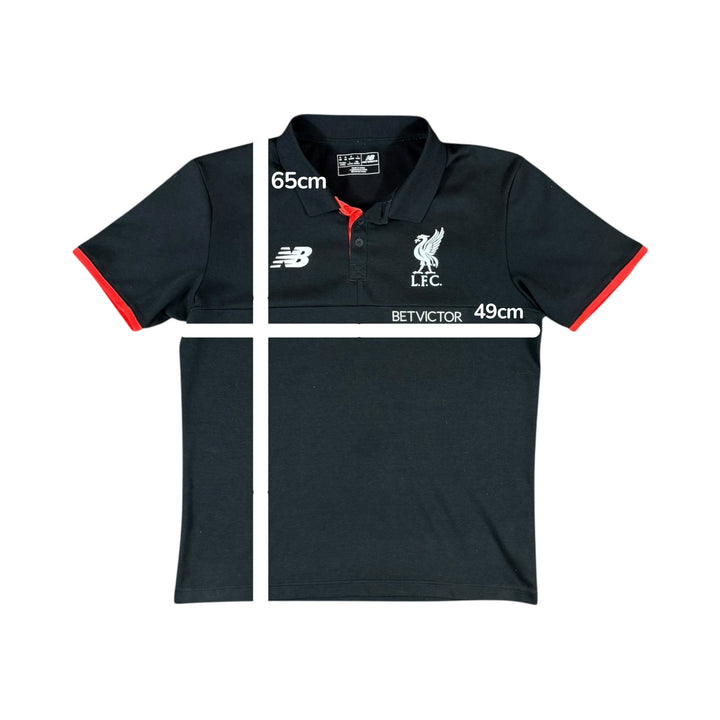 2016-17 Liverpool New Balance Polo Shirt - 8/10 - (M)