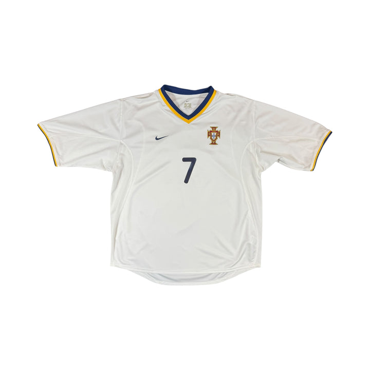 2000-02 Portugal Nike Away Shirt FIGO #7 - 9/10 - (L)