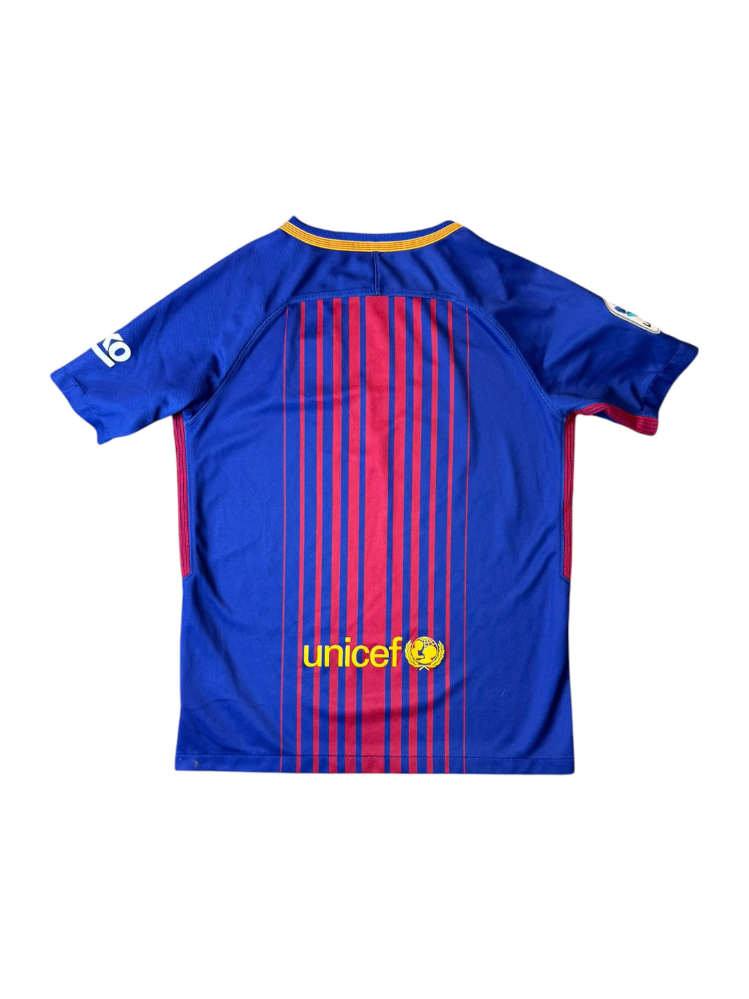 2017/18 Barcelona Home Shirt - 8/10 - (12-13 years)