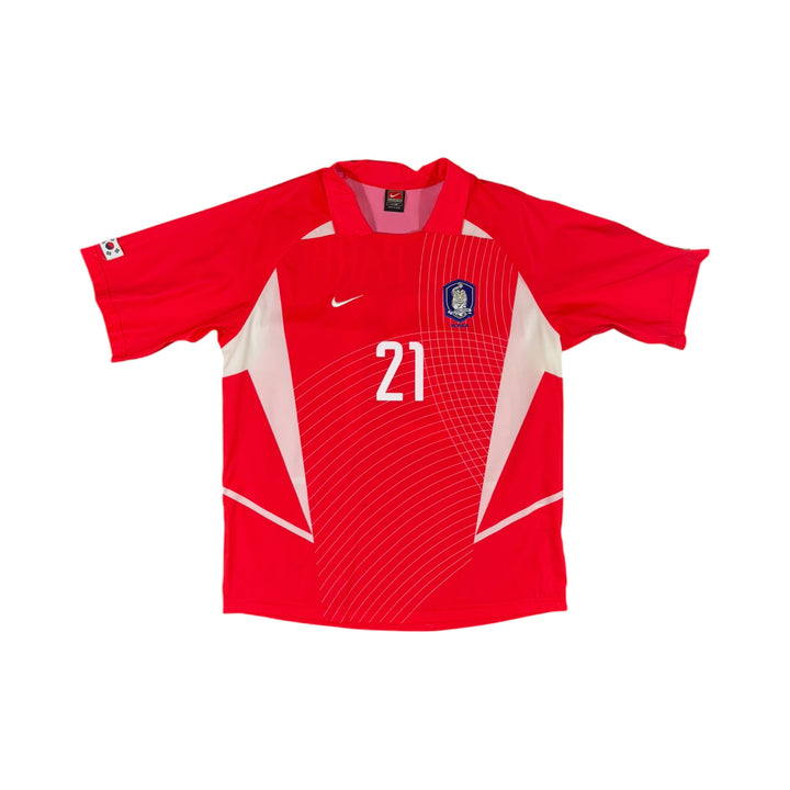 2002-03 South Korea Nike Home Shirt J.S. PARK - 10/10 - (L)