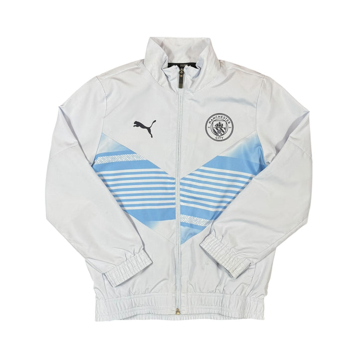 2022-23 Manchester City Puma Jacket - 8/10 - (7-8 Years)