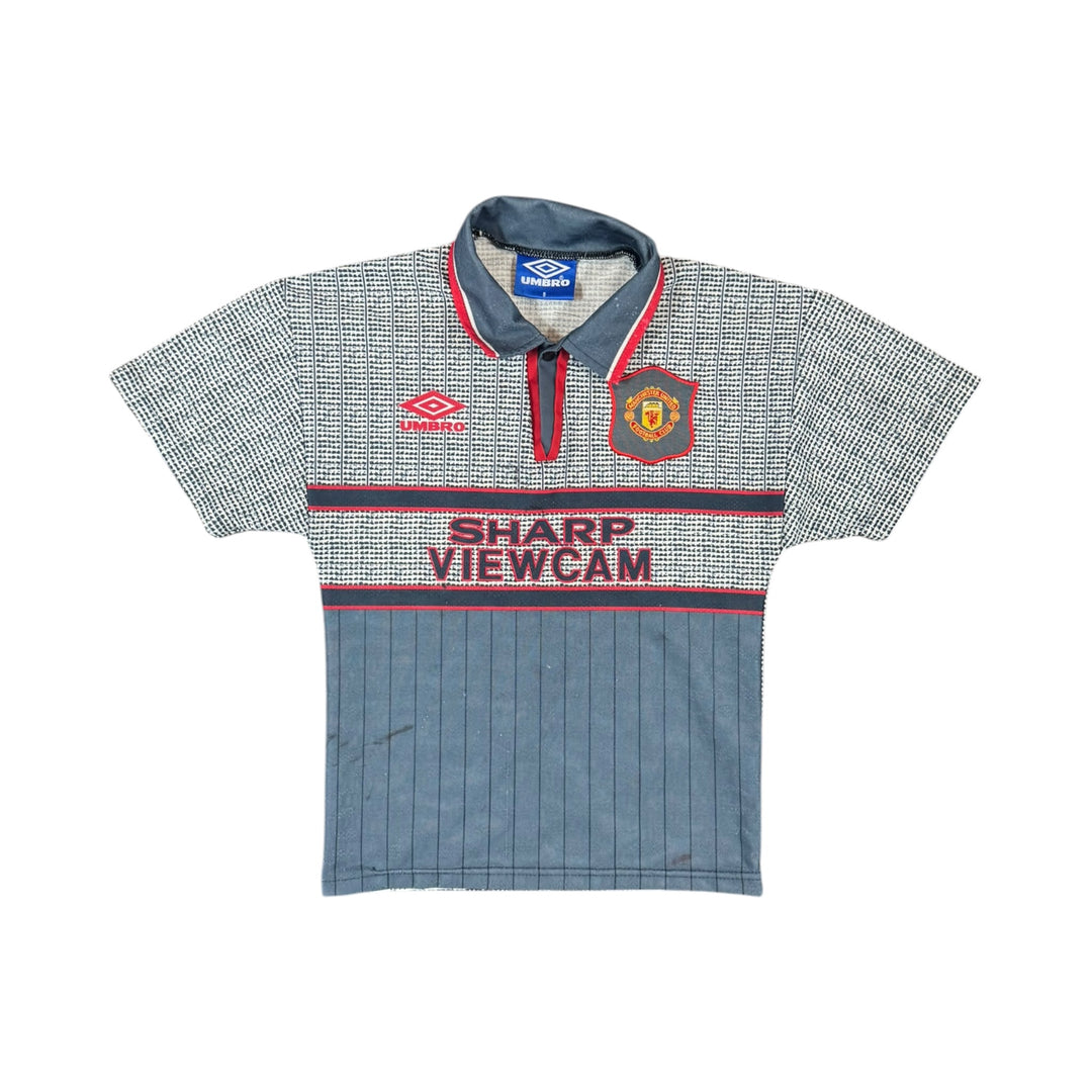 1995-96 Manchester United Away Shirt - 7/10 - (14-15 Years)