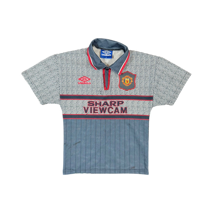 1995-96 Manchester United Away Shirt - 7/10 - (14-15 Years)