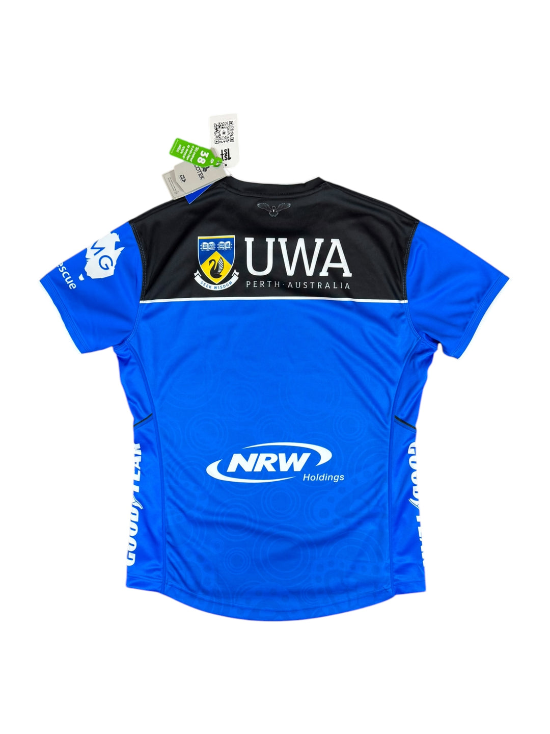 2024 Western Force Dynasty Rugby Shirt Brand New (M)