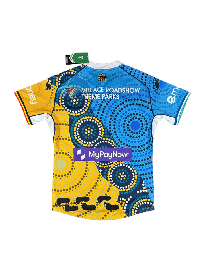 2021 Gold Coast Titans Dynasty Indigenous Rugby Shirt Player Issue Brand New (3XL)