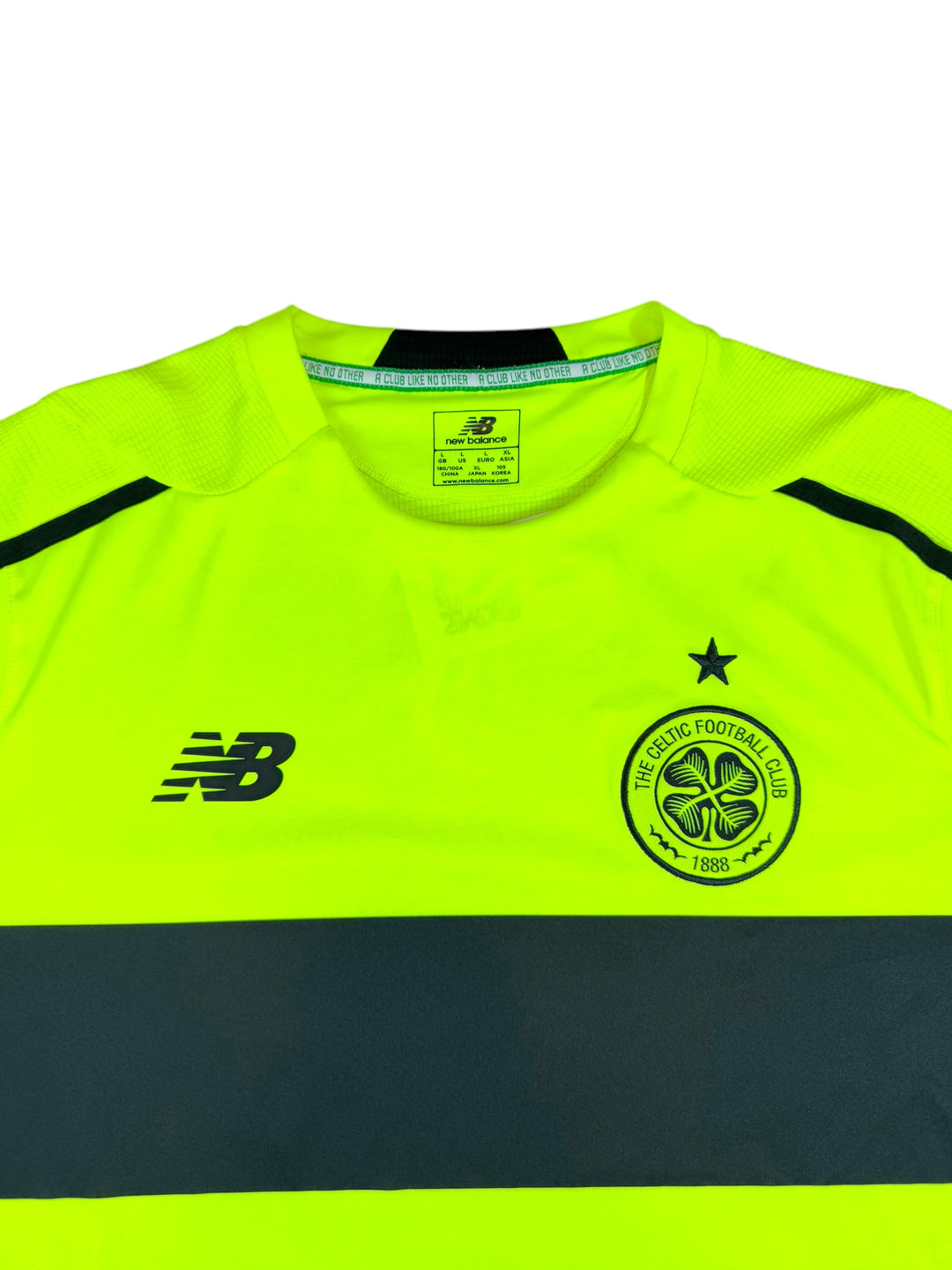 2015/16 Celtic New Balance Longsleeve Football Shirt - 8/10 - (L)