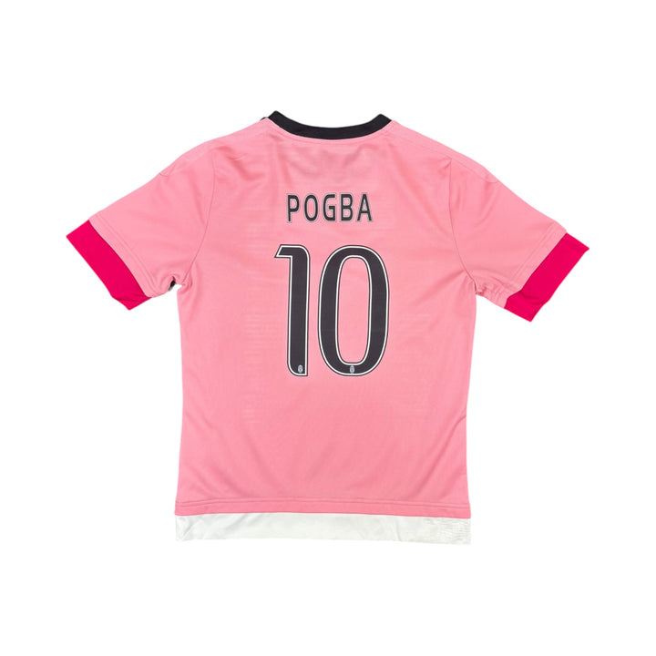 2015-16 Juventus Adidas Away Shirt POGBA #10 - 8/10 - (13-14 Years)