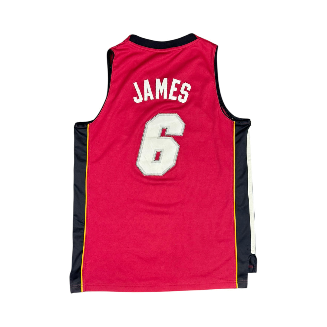2010-14 Miami Heat Adidas Basketball Jersey #6 JAMES - 6/10 - (L)