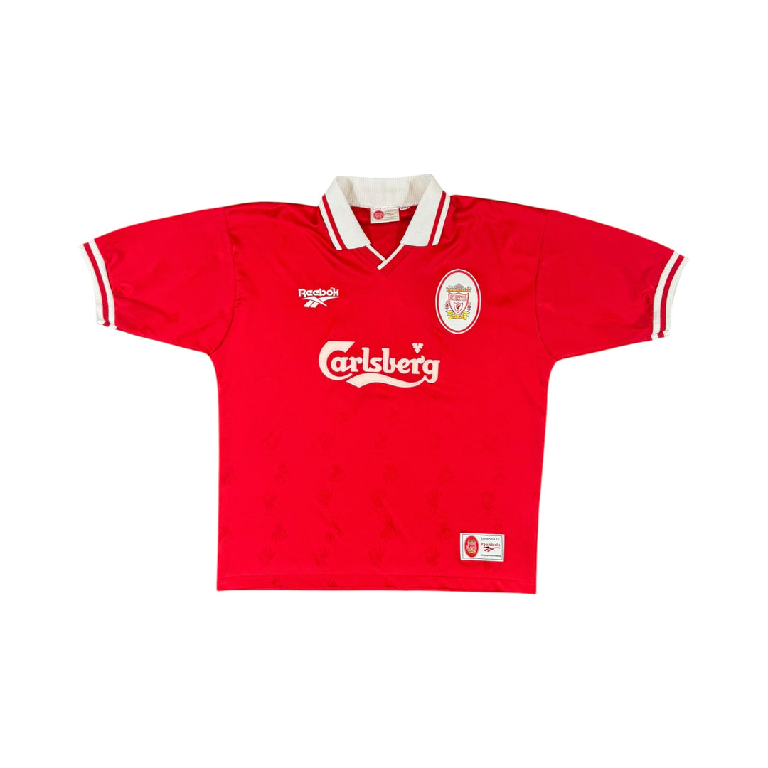1996-98 Liverpool Reebok Home Shirt - 10/10 - (L)