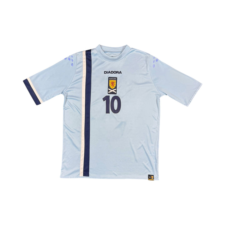 2005-06 Scotland Away Shirt #10 - 8/10 - (XL)