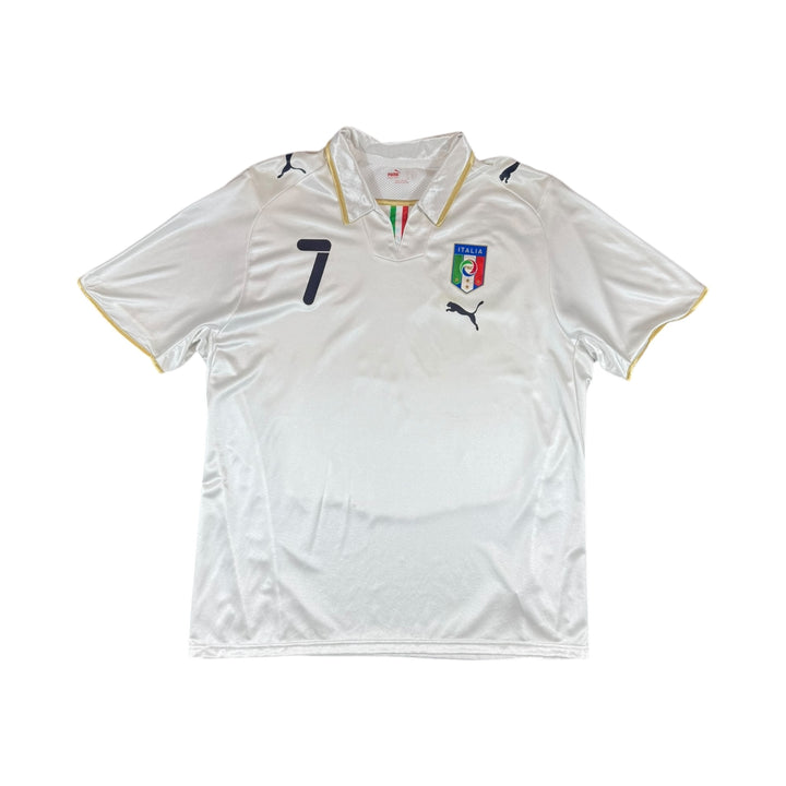 2008-09 Italy Puma Away Shirt #7 DEL PIERO - 8/10 - (XL)
