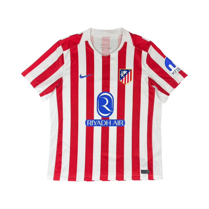 2025-26 Atletico Madrid Nike Home Shirt - 9/10 - (XL)