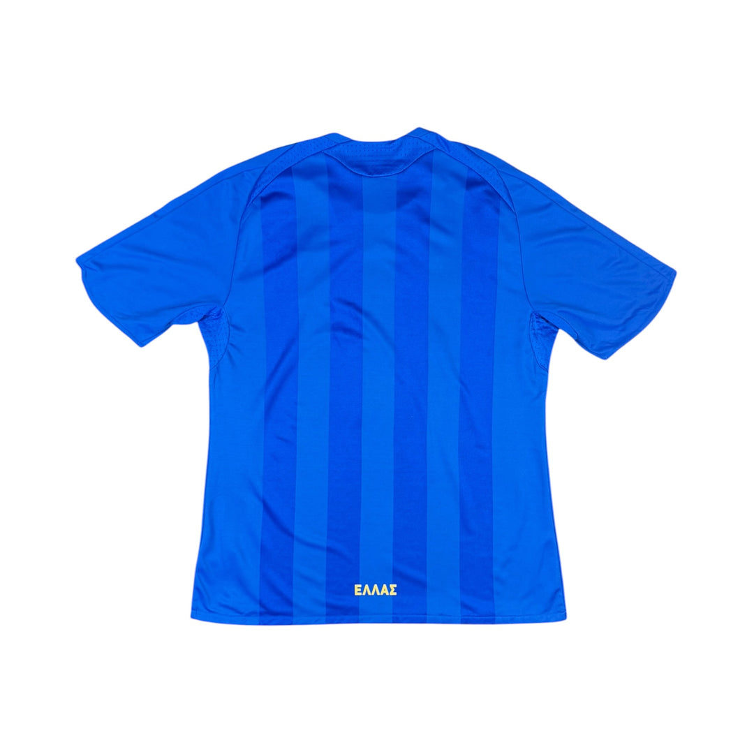 2008-09 Greece Adidas Home Shirt - 9/10 - (XL)