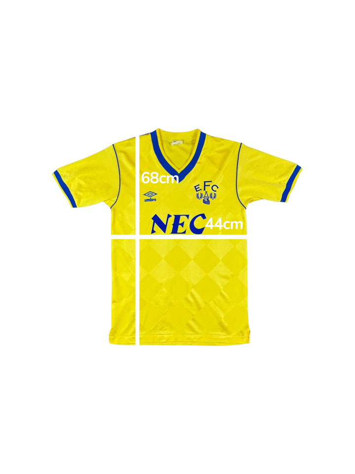 1986-88 Everton Umbro Away Shirt #4 - 9/10 - (S)