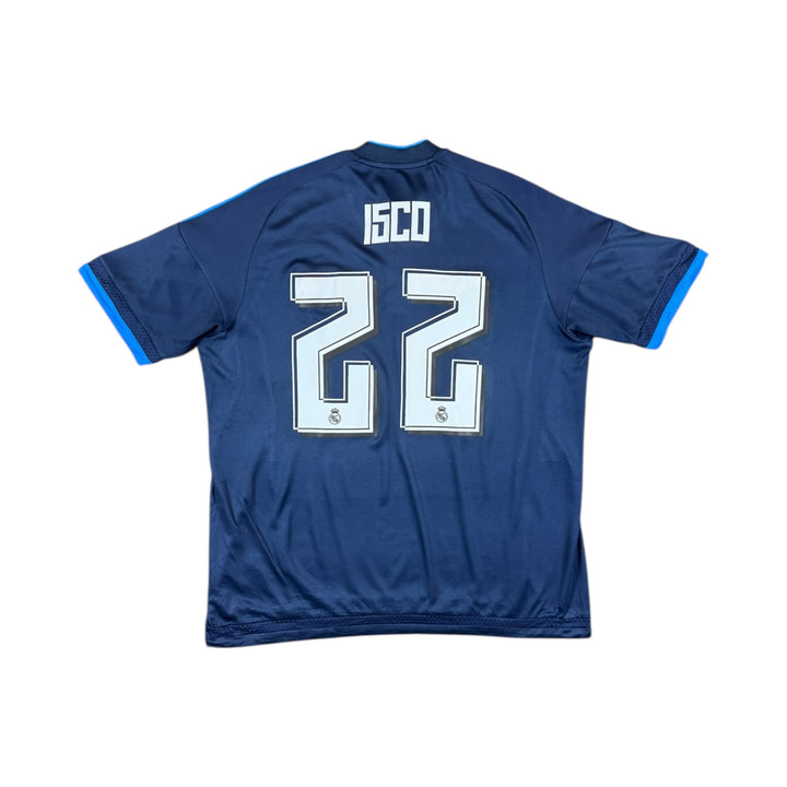 2015-16 Real Madrid Adidas Third Shirt Player Authentic #22 ISCO - 8/10 - (L)