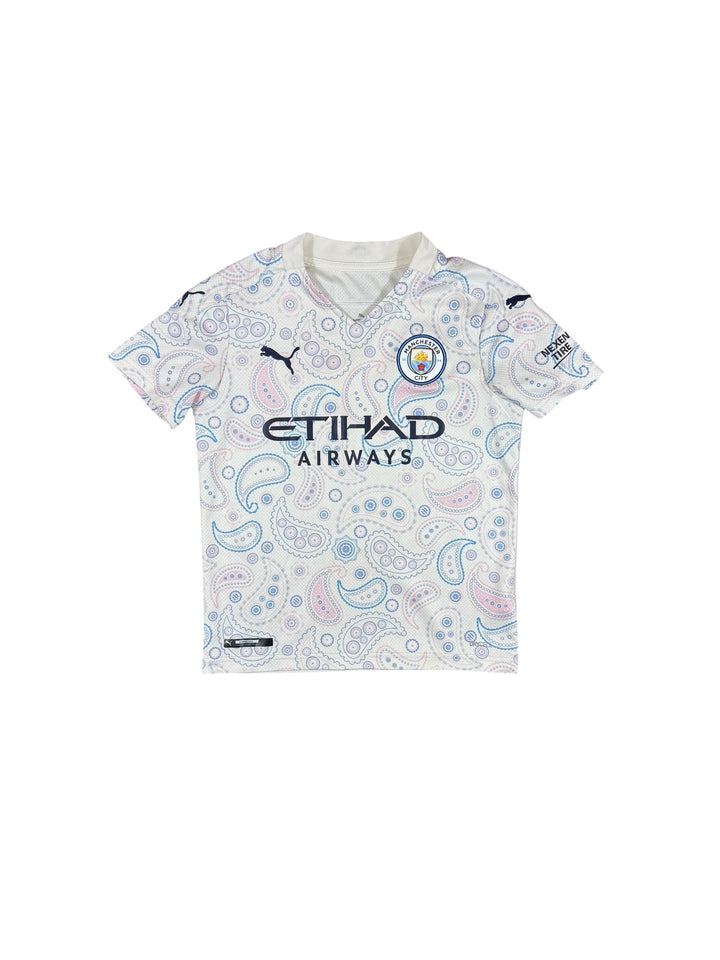 2020-21 Manchester City Puma Third Shirt - 8/10 - (9-10 Years)