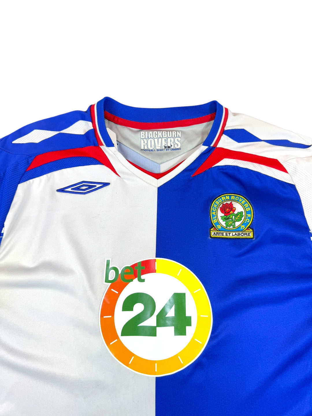 2007/08 Blackburn Rovers Umbro Home Football Shirt - 7/10 - (XL)