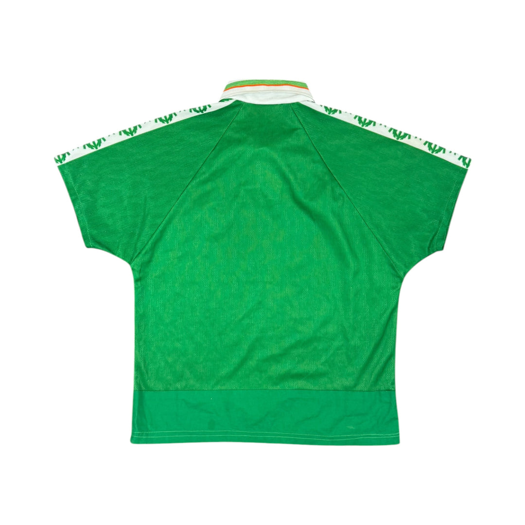 1996-98 Ireland Umbro Home Shirt Cropped - 8/10 - (L)
