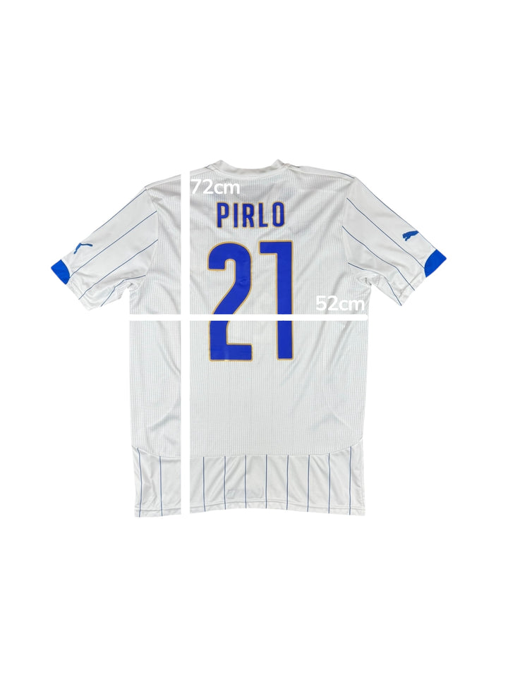 2014-15 Italy Puma Away Shirt #21 PIRLO - 9/10 - (M)