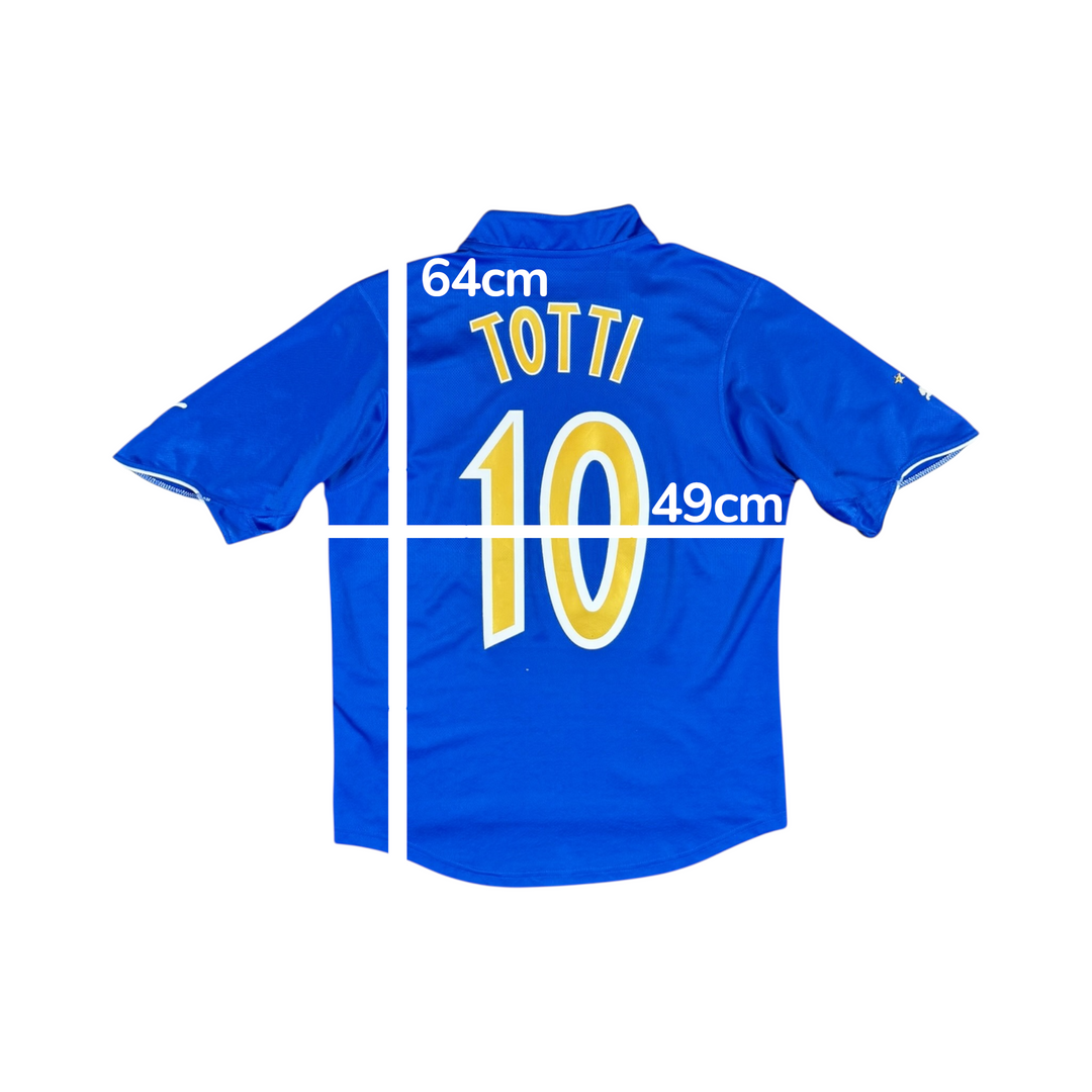 2003-04 Italy Puma Home Shirt #10 TOTTI - 8/10 - (S)