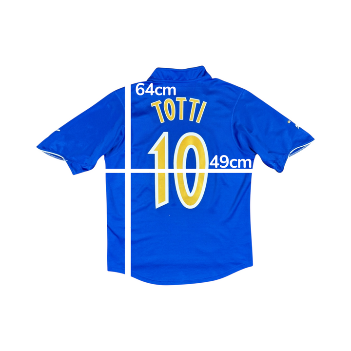 2003-04 Italy Puma Home Shirt #10 TOTTI - 8/10 - (S)