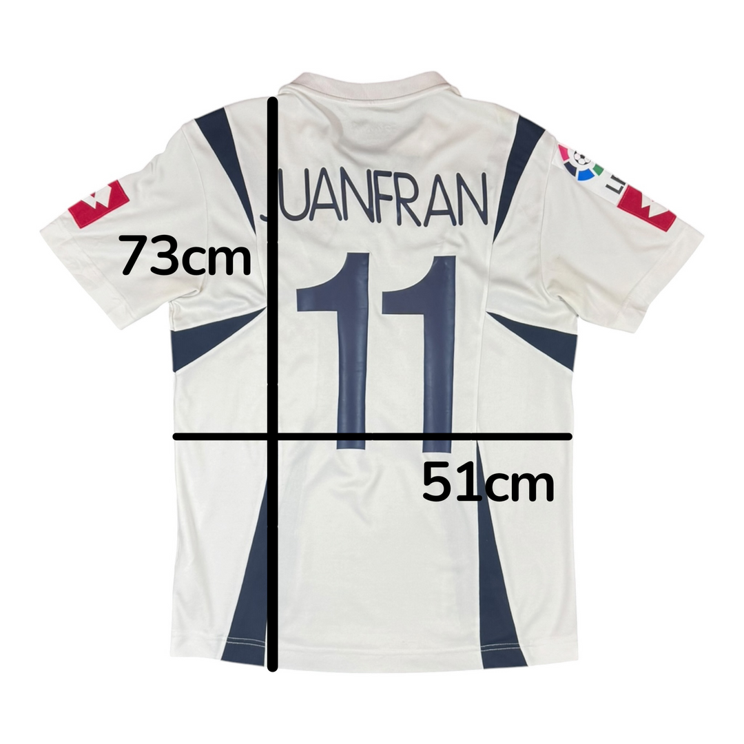 2006-07 Real Zaragoza Home Shirt JUANFRAN #11 - 7/10 - (L)
