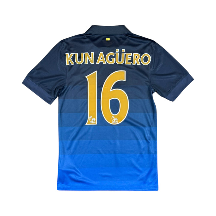 2014-15 Manchester City Nike Away Shirt KUN AGUERO #16 - 9/10 - (S)